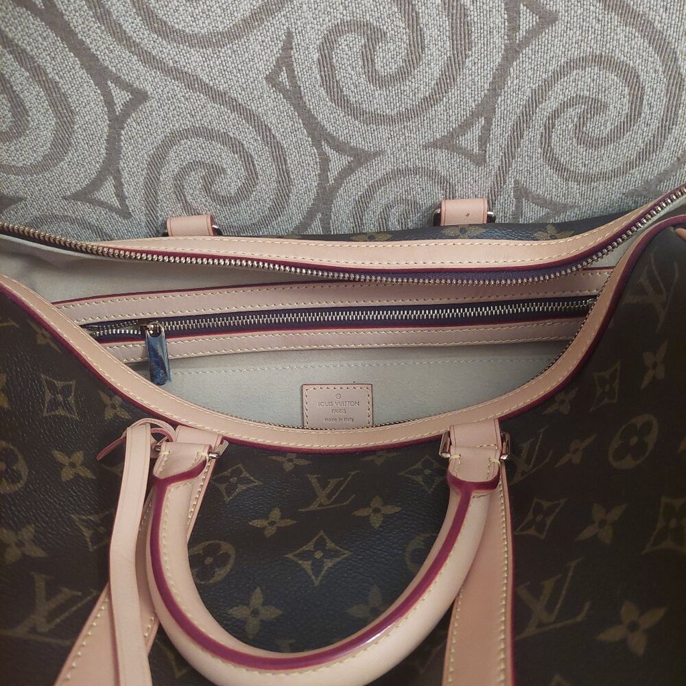 100% Auth Ltd Ed. Louis Vuitton Sofia Coppola 2 way Monogram Speedy Satchel LN - Picture 13 of 16